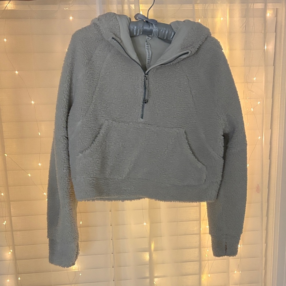 Lululemon Beige Fleece Hoodie